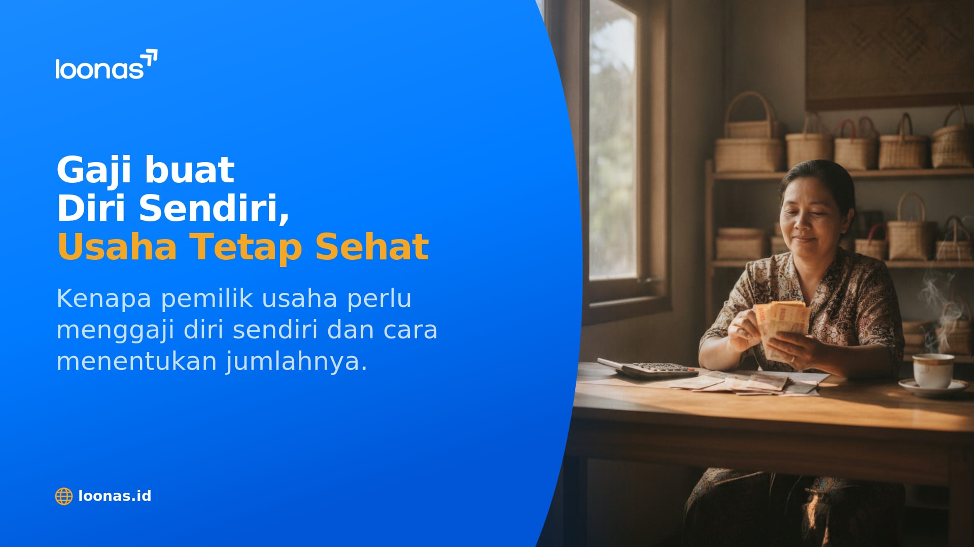 Ilustrasi artikel Gaji Pemilik Usaha: Cara Pisah dari Laba Biar Gak Runyam
