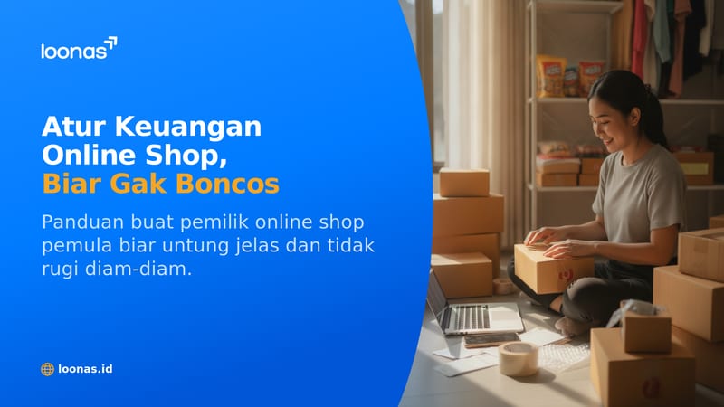 Ilustrasi artikel Cara Mengatur Keuangan Online Shop Pemula (Biar Gak Boncos)