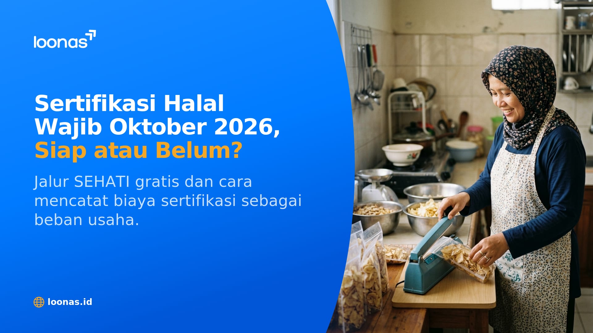 Ilustrasi artikel Sertifikasi Halal Wajib 17 Oktober 2026: Siap atau Belum?